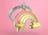 Metalmorphose Keychain - Rainbow Cloud with Star