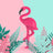 Metalmorphose Keychain - Flamingo