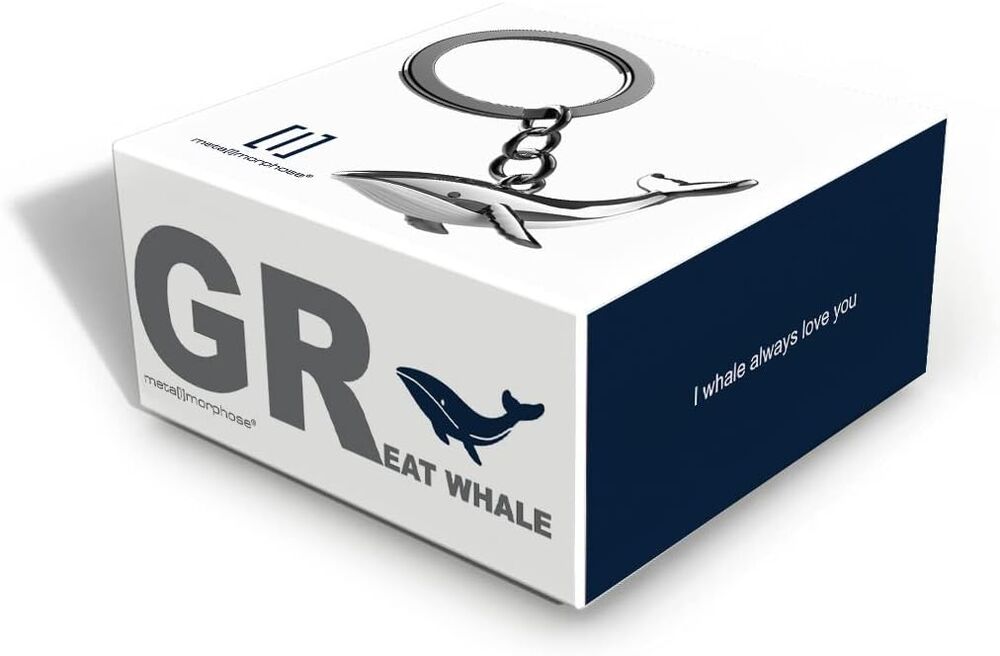 Metalmorphose Keychain - Whale