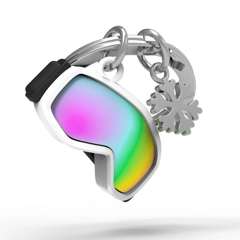 Metalmorphose Keychain - Ski Goggles with Snowflake