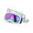 Metalmorphose Keychain - Ski Goggles with Snowflake