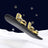Metalmorphose Keychain - Snowboard with Snowflake