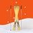 Metalmorphose Keychain - Skis with Snowflake