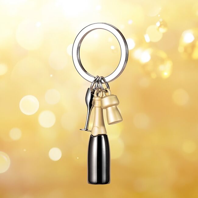 Metalmorphose Keychain - Champagne