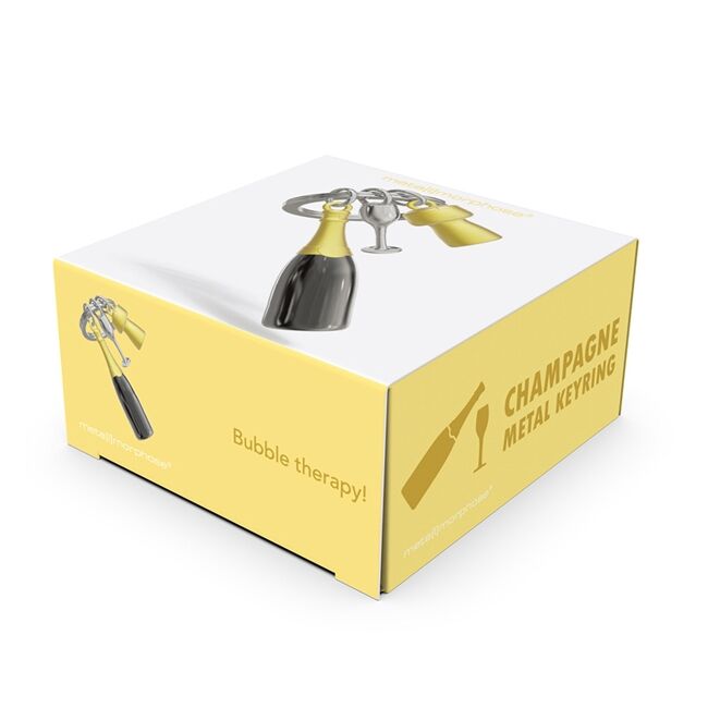 Metalmorphose Keychain - Champagne