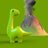 Metalmorphose Keychain - Dino