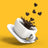 Metalmorphose Keychain - Coffee Lover