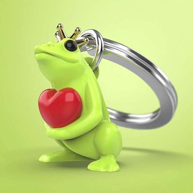 Metalmorphose Keychain - Frog Prince