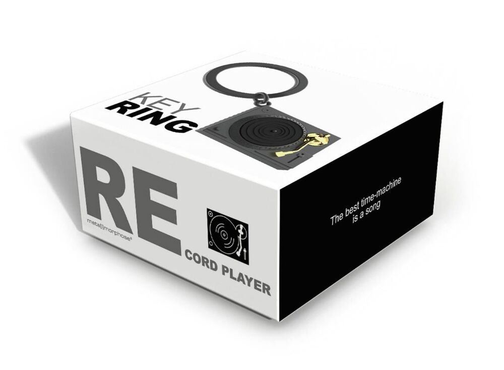 Metalmorphose Keychain - Turntable