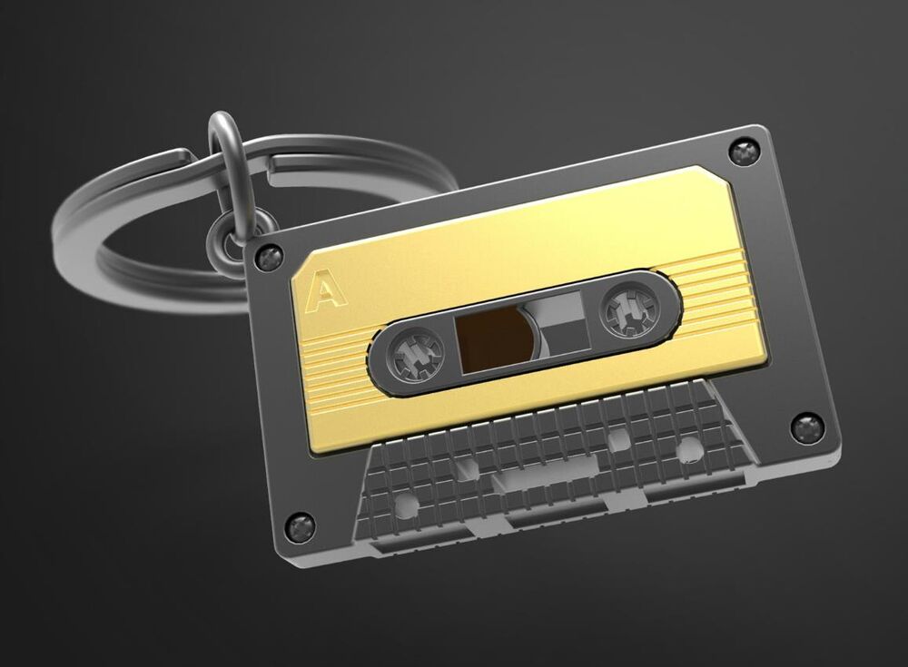 Metalmorphose Keychain - Audio Tape