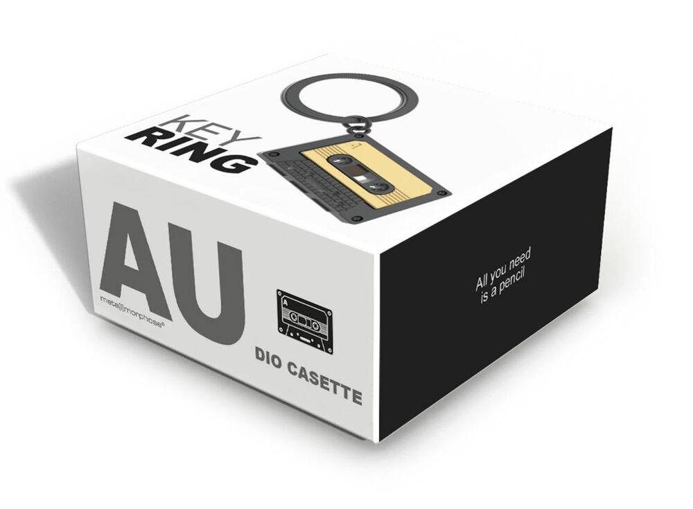 Metalmorphose Keychain - Audio Tape