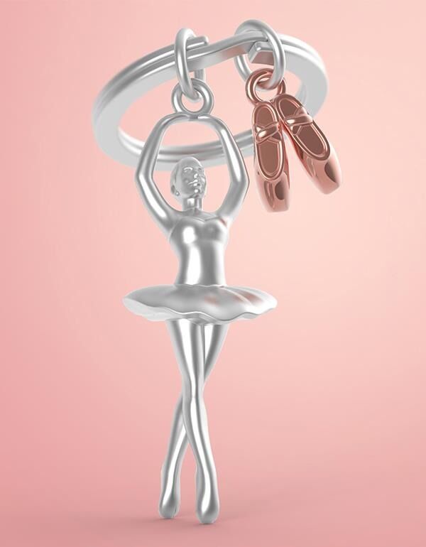 Metalmorphose Keychain - Ballerina