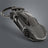 Metalmorphose Keychain - Black Supercar