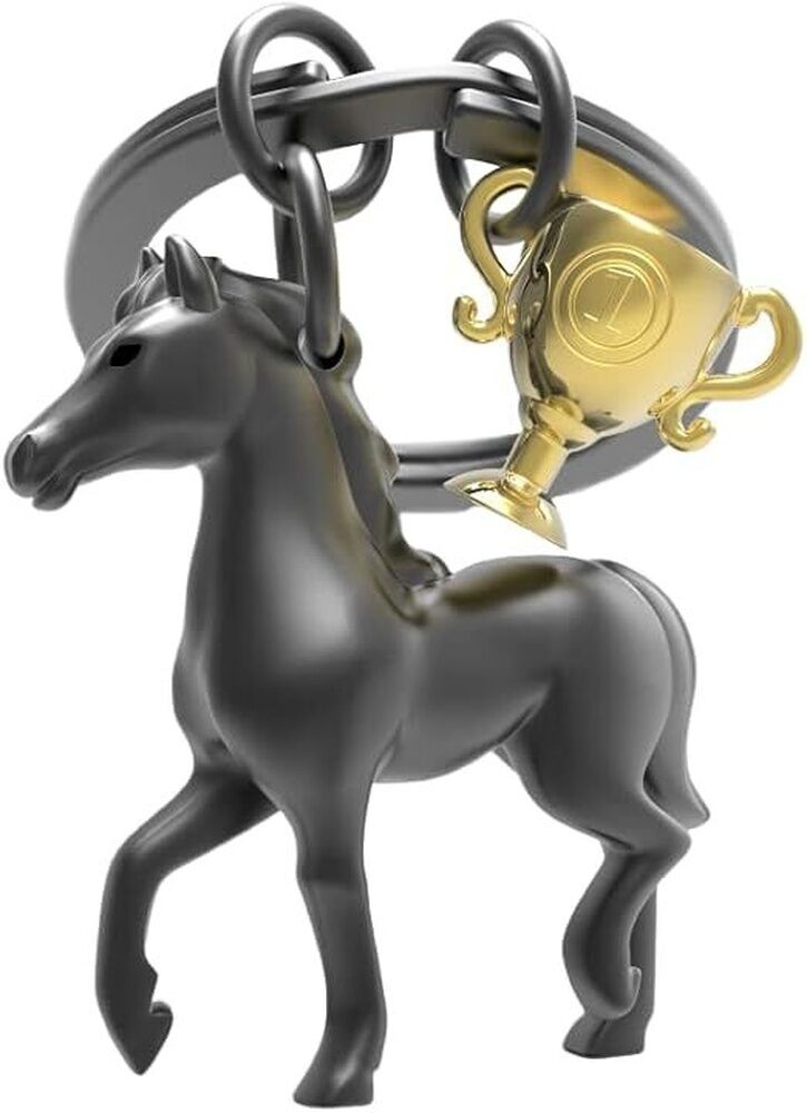Metalmorphose Keychain - Horse & Trophy