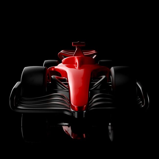 Metalmorphose Keychain - Formula 1 Racer