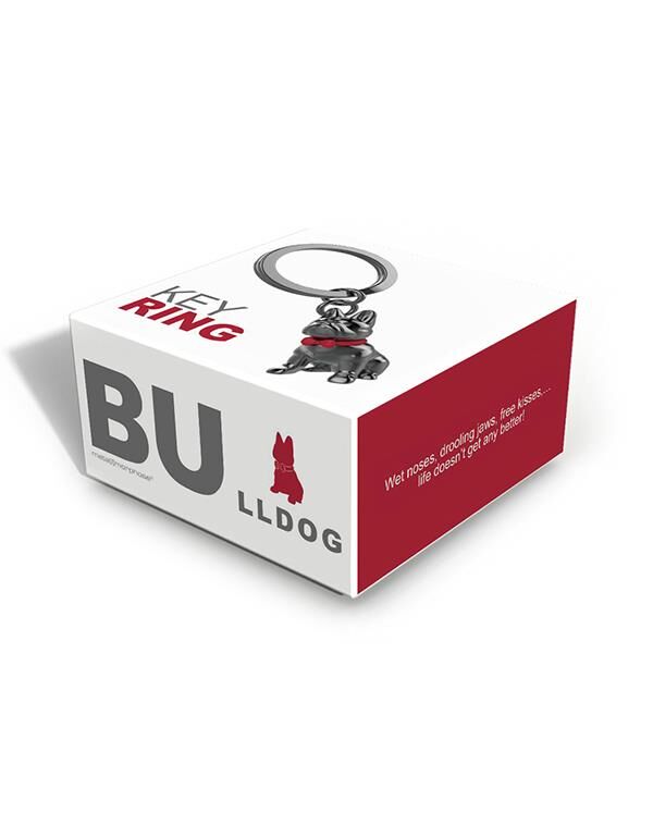 Metalmorphose Keychain - Bulldog