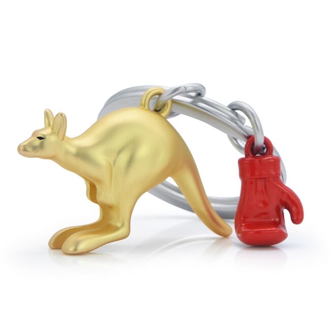 Metalmorphose Keychain - Boxing Kangaroo