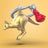 Metalmorphose Keychain - Boxing Kangaroo