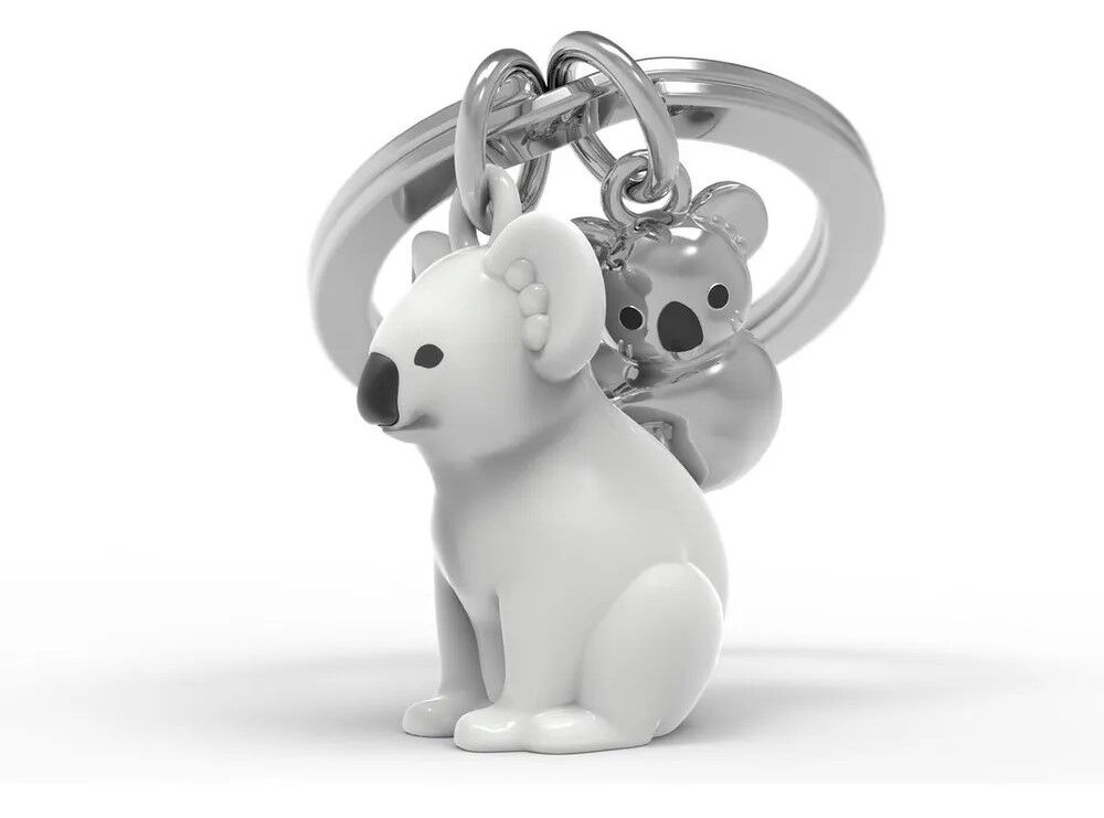 Metalmorphose Keychain - Koala Family