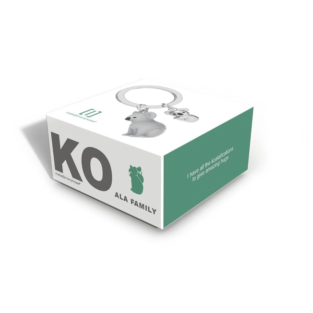Metalmorphose Keychain - Koala Family