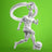 Metalmorphose Keychain - Soccer Player