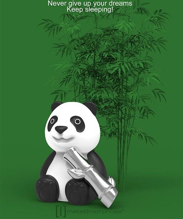 Metalmorphose Keychain - Panda