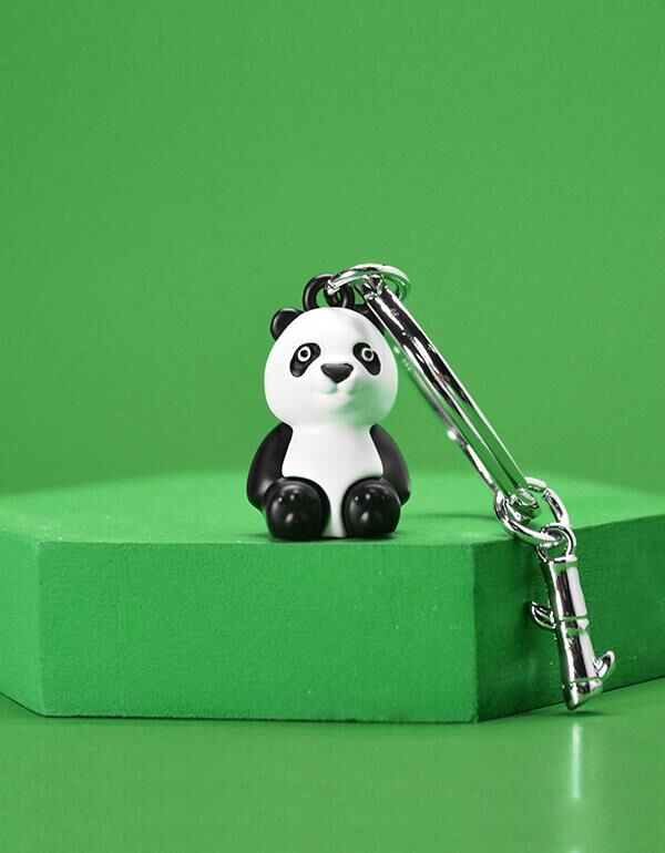 Metalmorphose Keychain - Panda