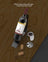 Metalmorphose Keychain - Red Wine & Glass