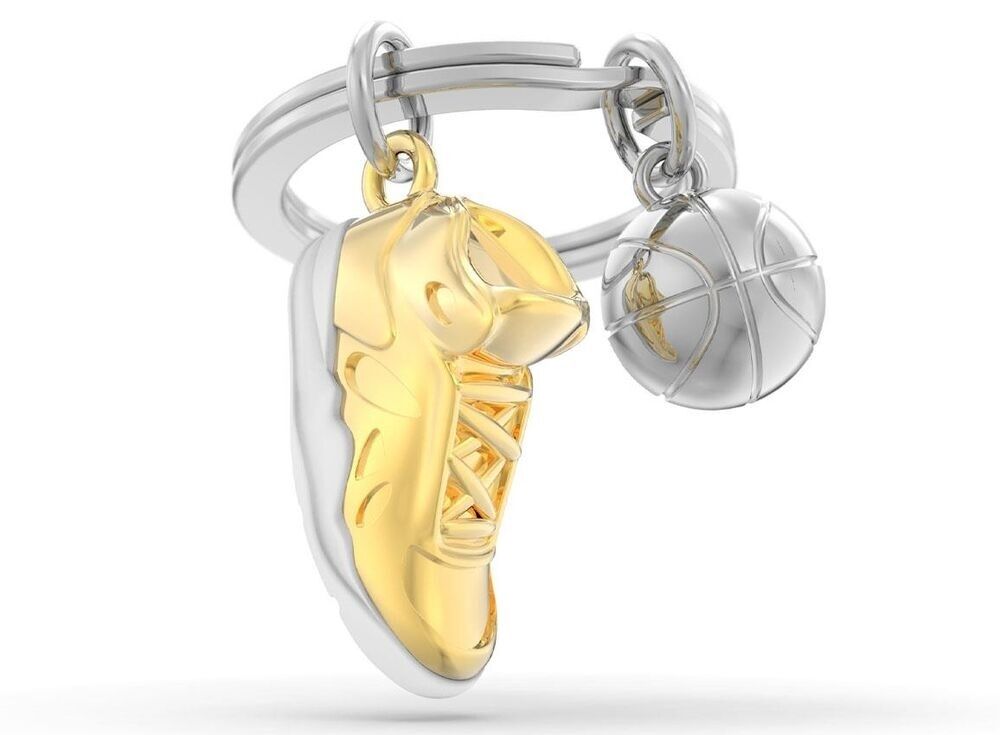 Metalmorphose Keychain - Basketball