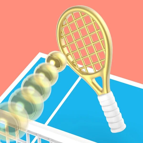 Metalmorphose Keychain - Tennis