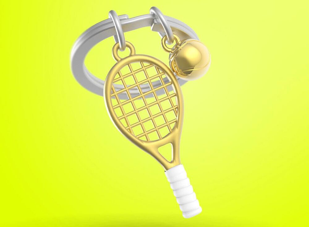 Metalmorphose Keychain - Tennis