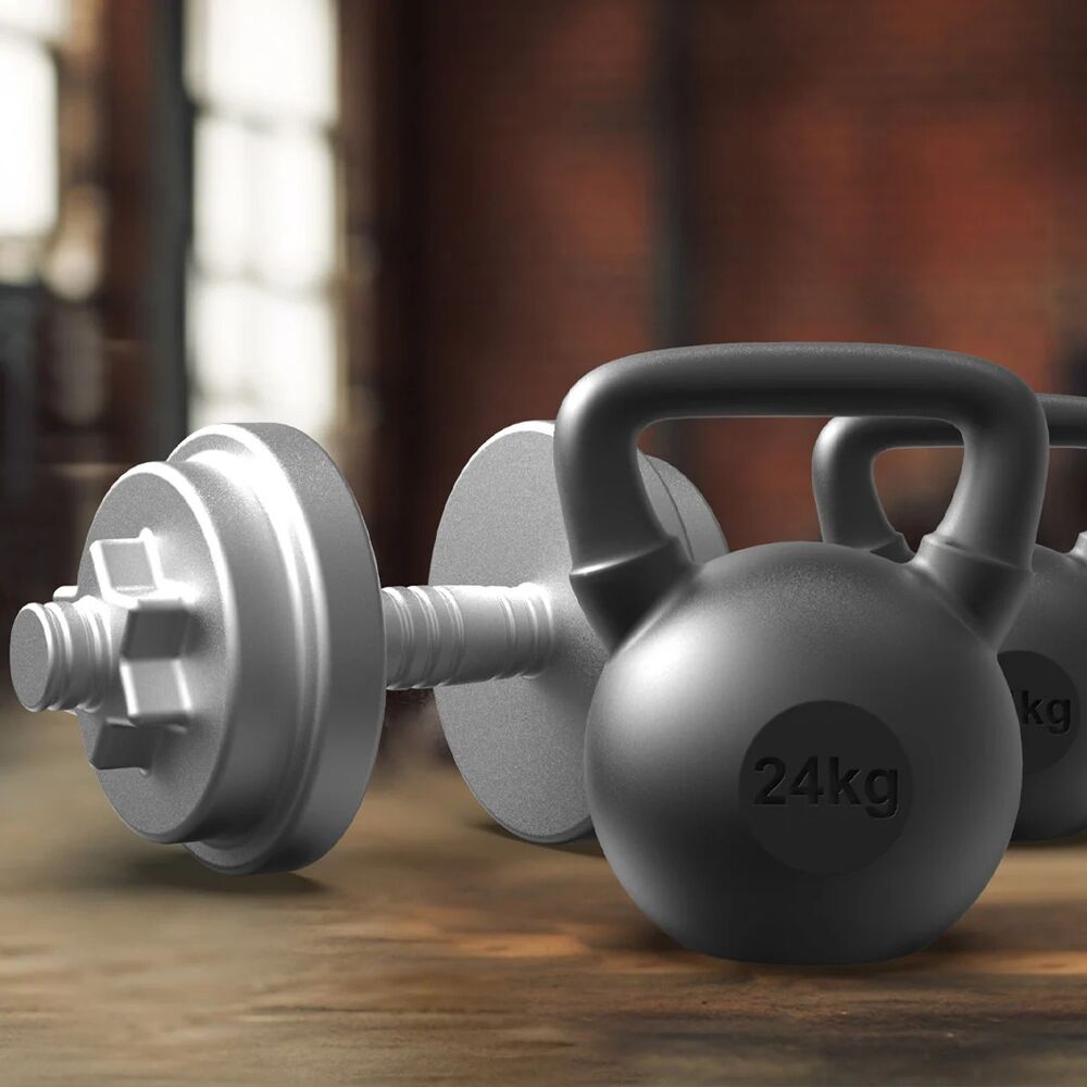Metalmorphose Keychain - Dumbbell