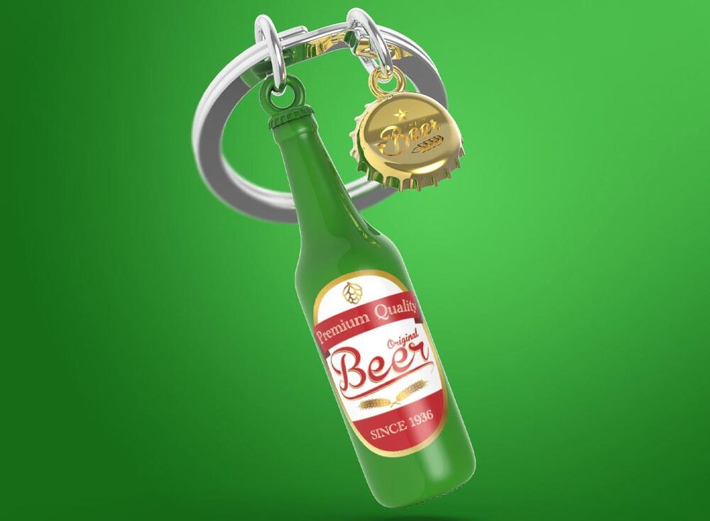 Metalmorphose Keychain - Beer
