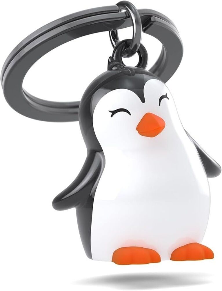 Metalmorphose Keychain - Penguin
