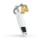 Metalmorphose Keychain - Surfboard with Flip-Flops