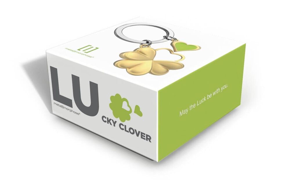 Metalmorphose Keychain - Lucky Clover