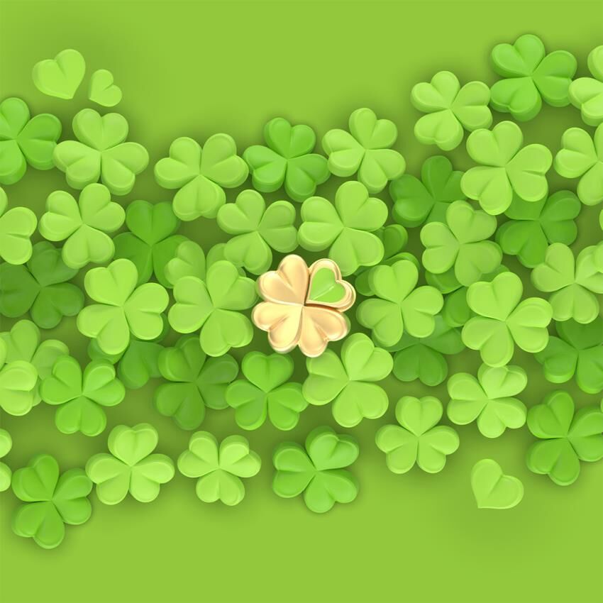 Metalmorphose Keychain - Lucky Clover