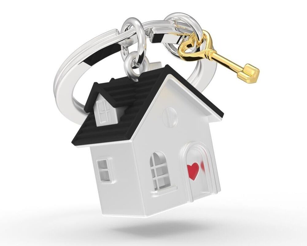 Metalmorphose Keychain - Home Sweet Home