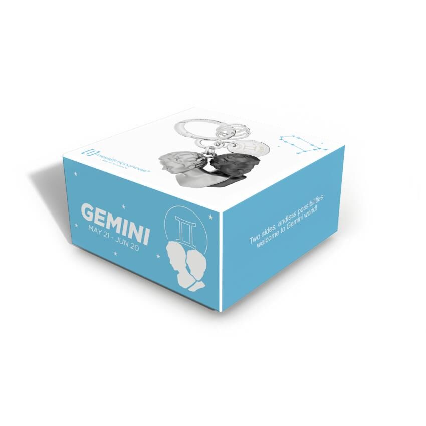 Metalmorphose Keychain - Gemini