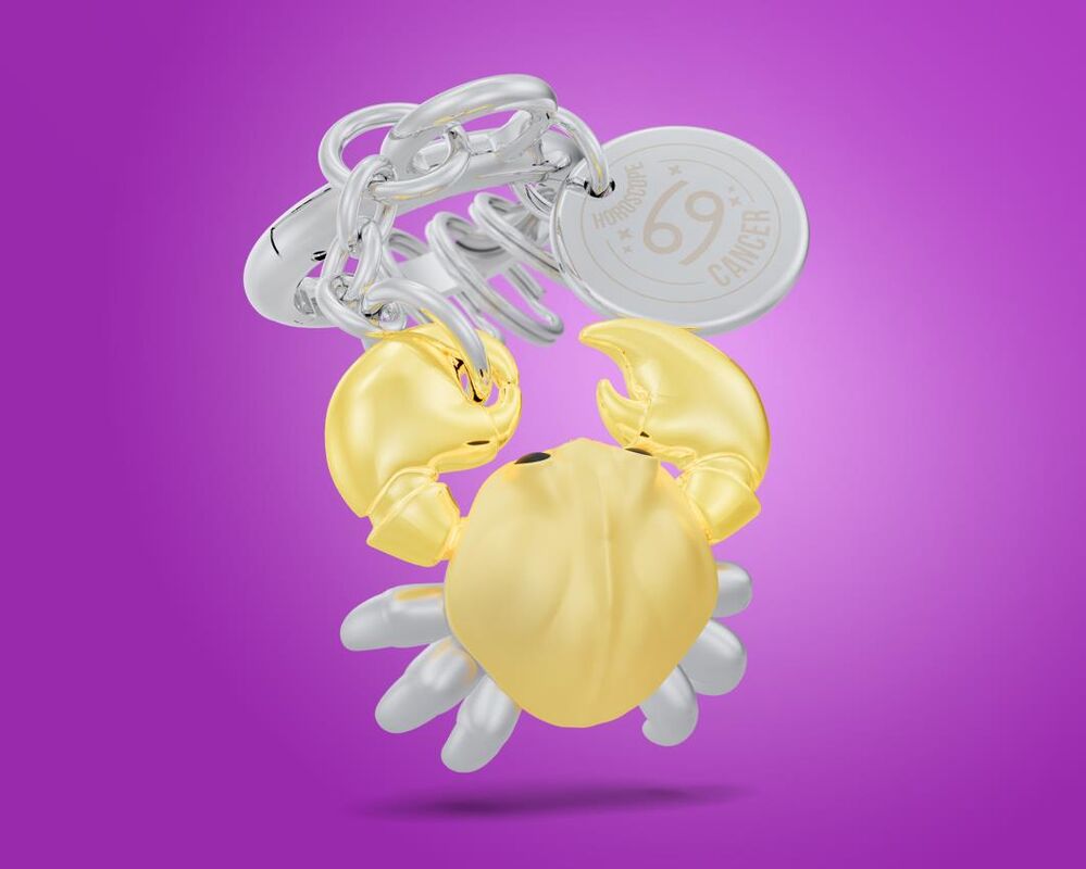 Metalmorphose Keychain - Cancer