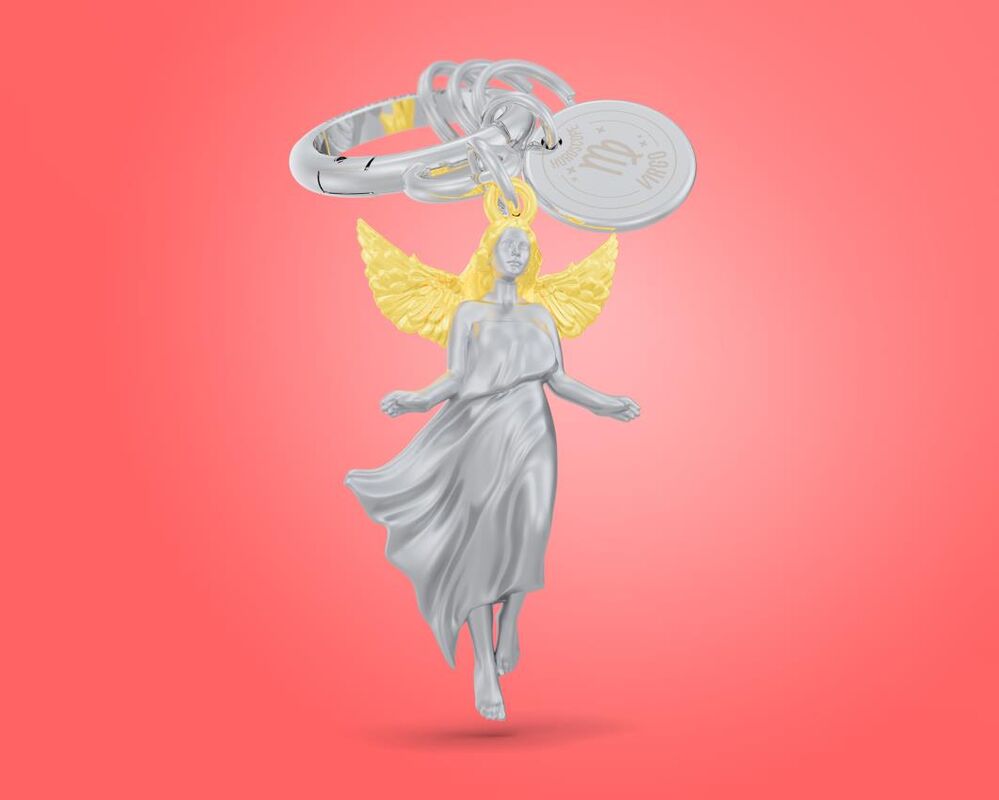 Metalmorphose Keychain - Virgo