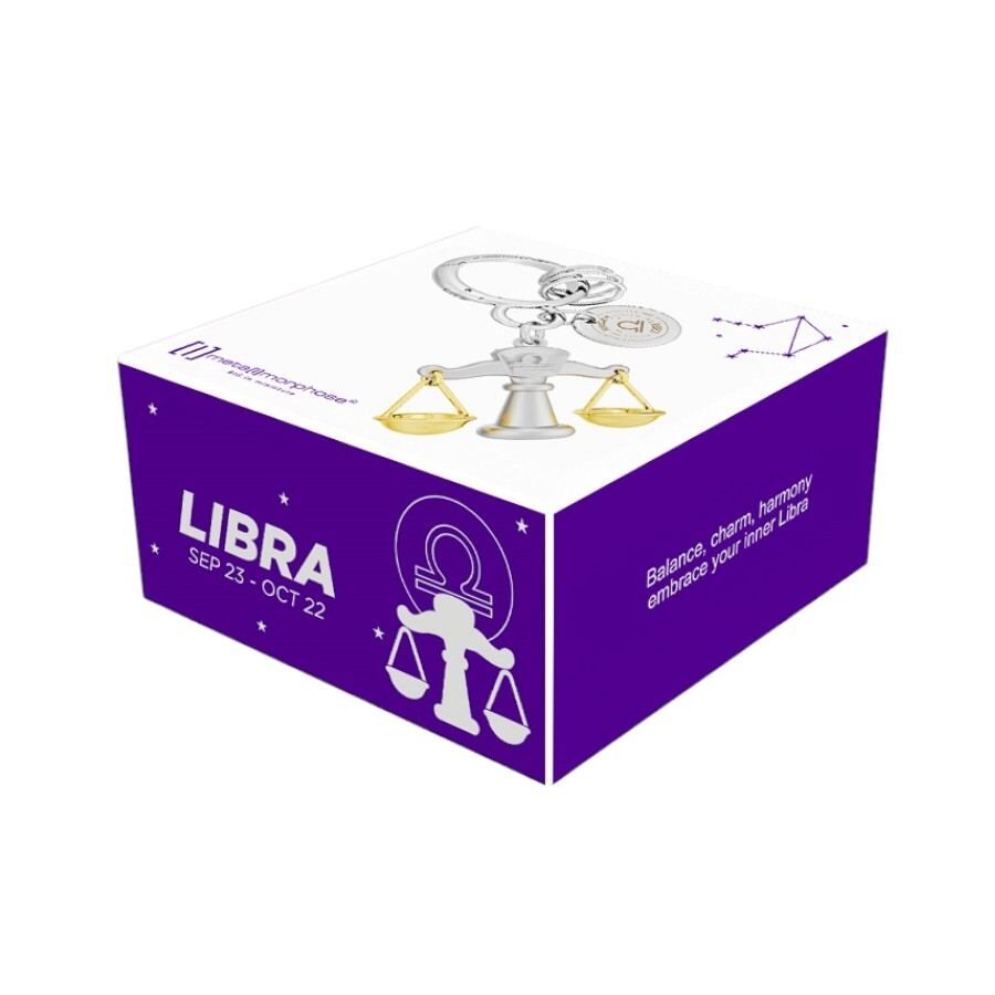 Metalmorphose Keychain - Libra