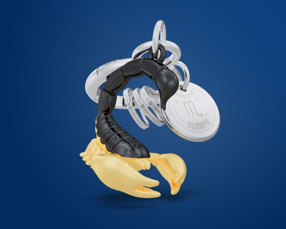 Metalmorphose Keychain - Scorpio