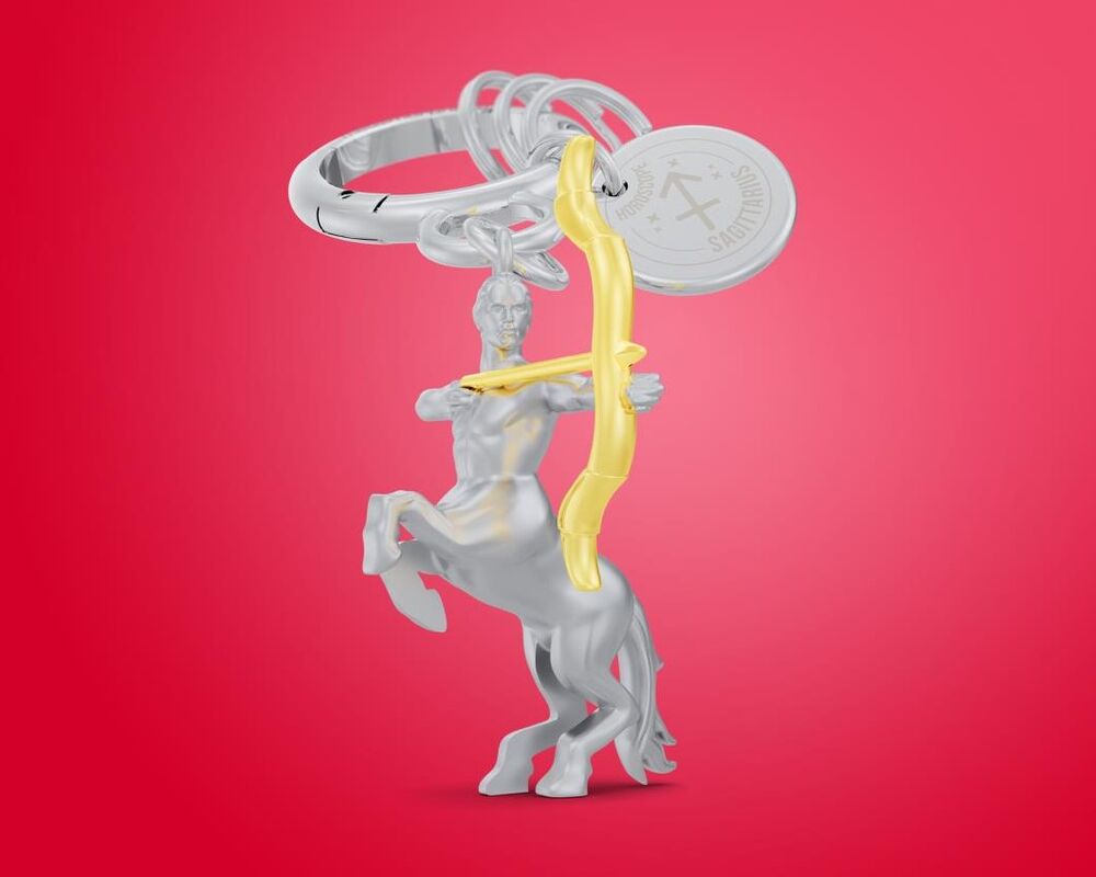 Metalmorphose Keychain - Sagittarius
