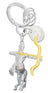 Metalmorphose Keychain - Sagittarius