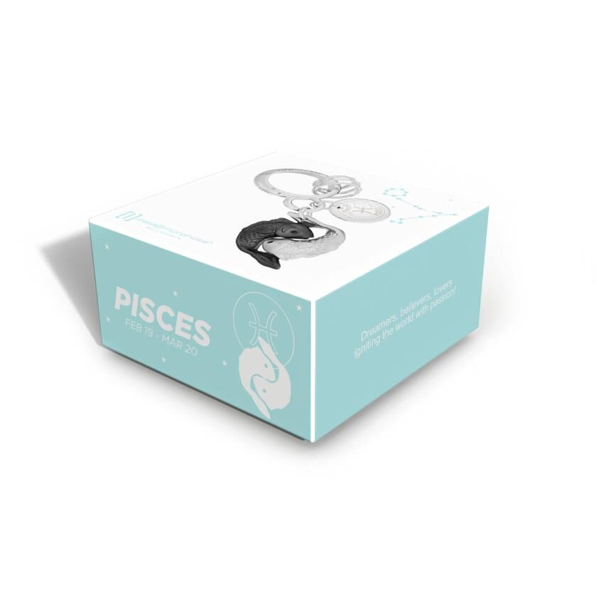 Metalmorphose Keychain - Pisces
