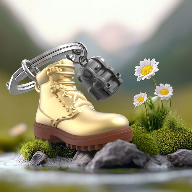 Metalmorphose Keychain - Hiking