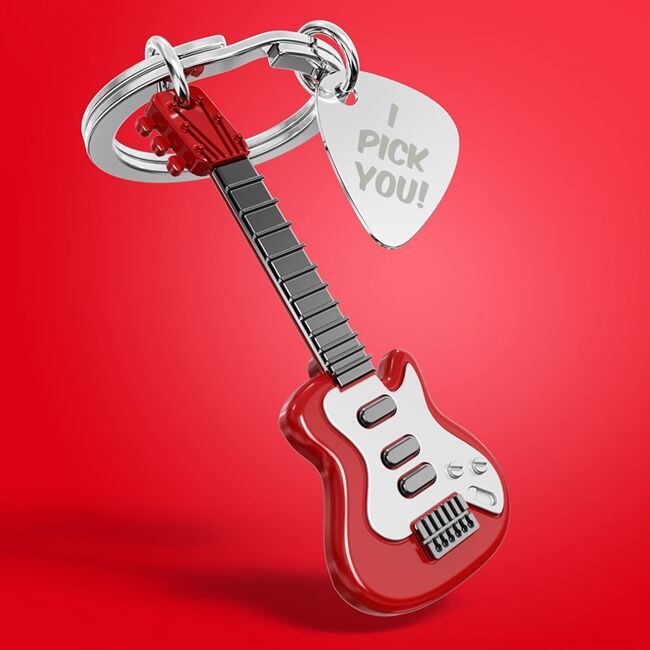 Metalmorphose Keychain - Electric Guitar