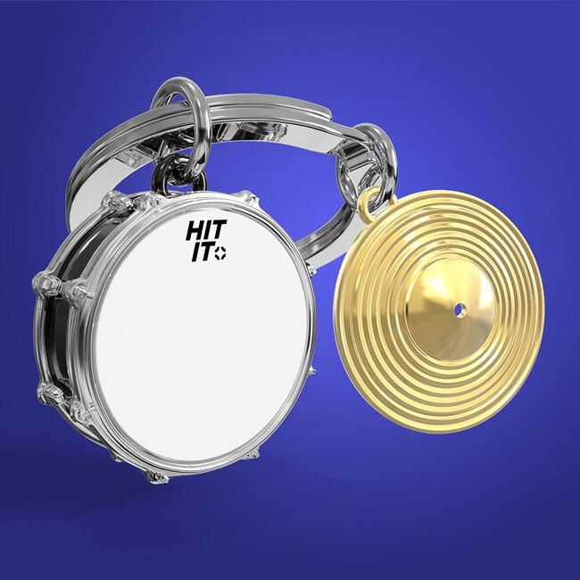 Metalmorphose Keychain - Drums