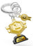 Metalmorphose Keychain - Number 1 Best Teacher Trophy